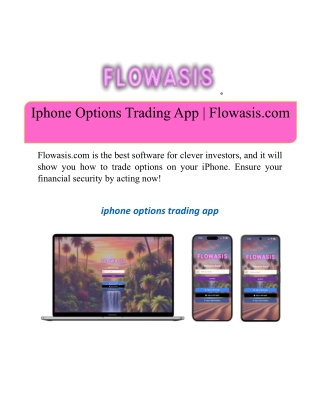 Iphone Options Trading App | Flowasis.com