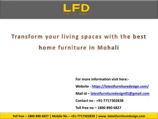 Home Furniture in Mohali
