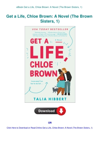 eBook Get a Life  Chloe Brown A Novel (The Brown Sisters  1)