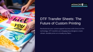 Top DTF Transfer Sheets Near Me for Custom Prints - Armor Ink LLC