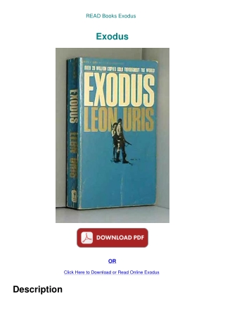 READ Books Exodus