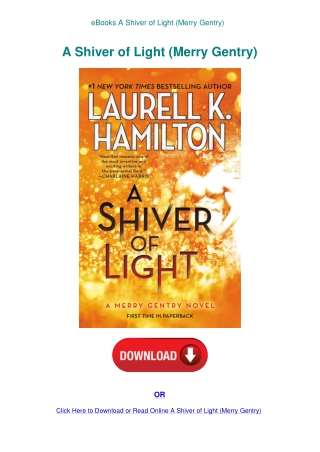 eBooks A Shiver of Light (Merry Gentry)