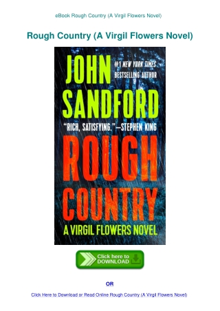 eBook Rough Country (A Virgil Flowers Novel)