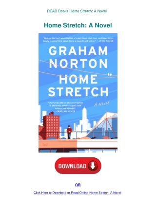 READ Books Home Stretch A Novel
