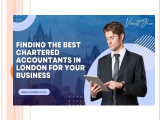 Finding the Best Chartered Accountants in London for Your Business
