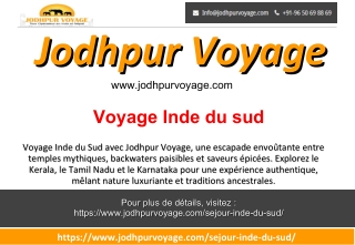 Voyage Inde du sud-Jodhpur Voyage