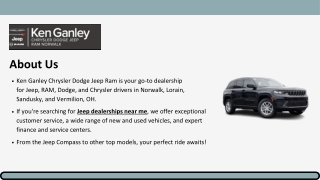 Jeep RAM Dodge Chrysler dealer in Norwalk OH | Near Sandusky