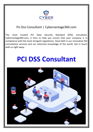 Pci Dss Consultant  Cybervantage360.com
