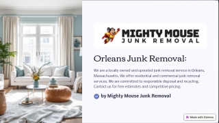 Orleans Junk Removal