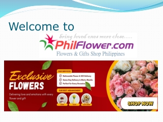 Deliver Flowers Philippines