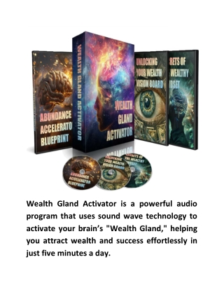 Wealth Gland Activator™ Review Program Audio Digital