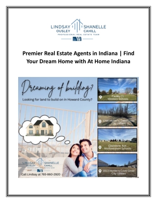 Premier Real Estate Agents in Indiana | Find Your Dream Home with At Home Indian