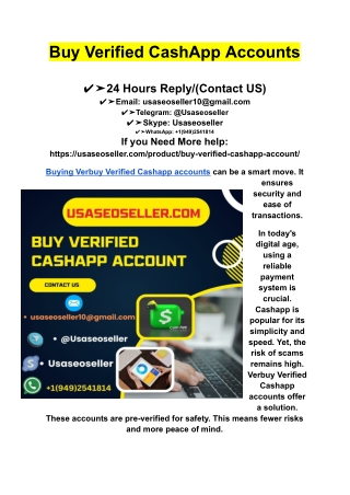 Buy Verified CashApp Accounts (2)
