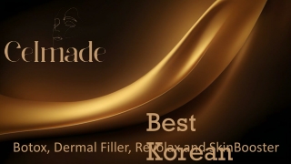Botox, Dermal Filler, Revolax and SkinBooster - Celmade