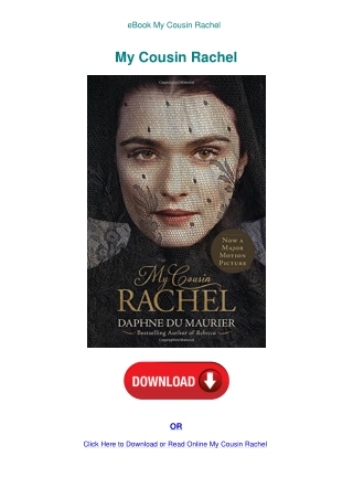 eBook My Cousin Rachel