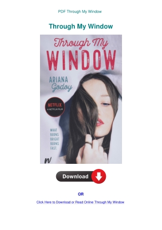 PDF Through My Window