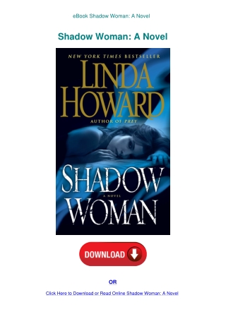eBook Shadow Woman A Novel