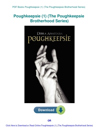 PDF Books Poughkeepsie (1) (The Poughkeepsie Brotherhood Series)