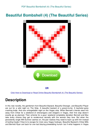 PDF Beautiful Bombshell (4) (The Beautiful Series)