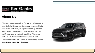 Sandusky's Ken Ganley Buick GMC | New and Used Buick and GMC Cars