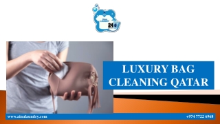 LUXURY BAG CLEANING QATAR