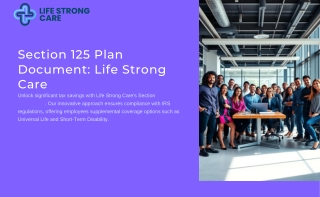 Section 125 Plan Document