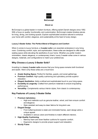 Luxury 3-Seater Sofas (1)