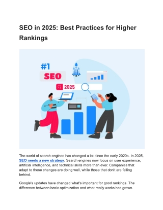 SEO in 2025_ Best Practices for Higher Rankings -Raybotix Digital