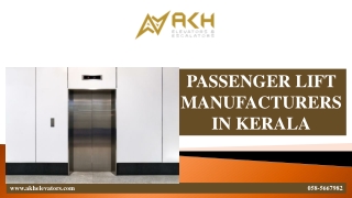 PASSENGER LIFT MANUFACTURERS IN KERALA