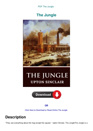 PDF The Jungle