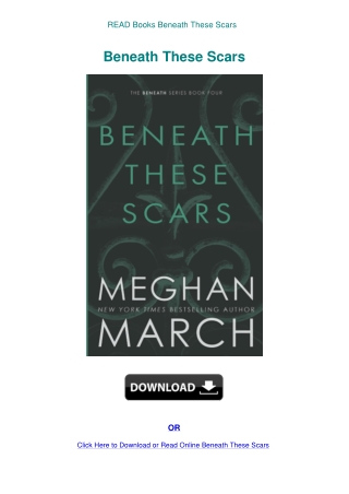 READ Books Beneath These Scars