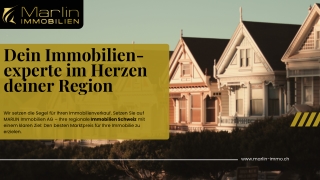 Exklusive Immobilien und Immobilienmakler in der Schweiz | Marlin Immo