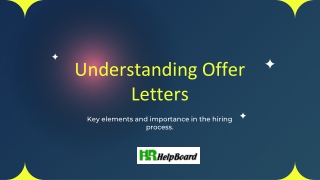 Job Offer Letter Sample