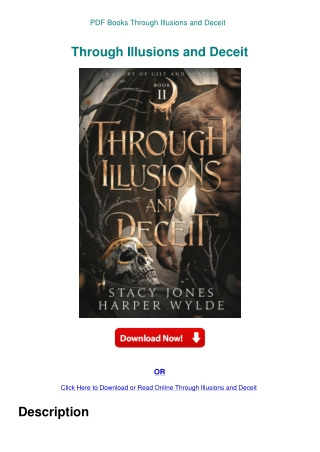 PDF Books Through Illusions and Deceit