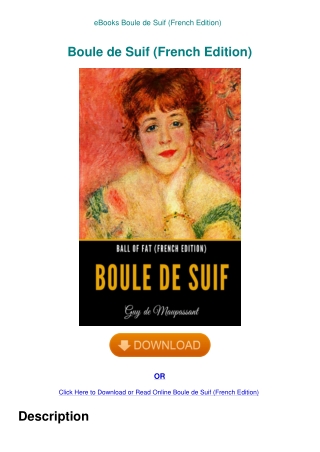eBooks Boule de Suif (French Edition)