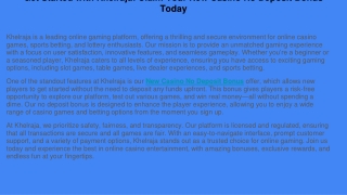 NewcasinonoepositBonus