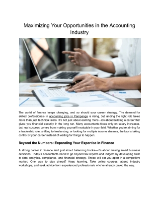 JobBalancePH _ Maximizing Opportunities in Accounting Jobs in Pampanga