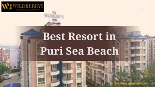Best Resort in Puri Sea Beach