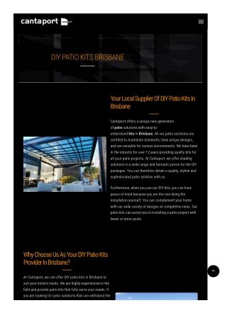 Diy Patio Kits Brisbane
