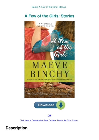 Books A Few of the Girls Stories