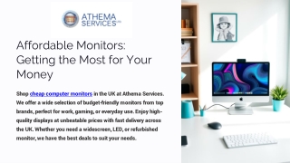 Cheap Computer Monitors in UK | Athema Services