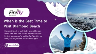 Best Time to Visit Diamond Beach