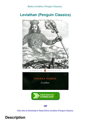 Books Leviathan (Penguin Classics)