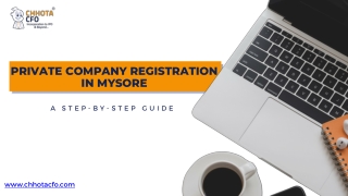 Private Company Registration in mysore