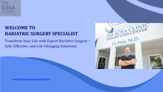 Best Bariatric Surgeon in Miami