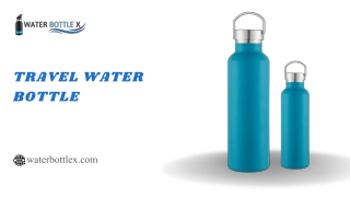 travel water bottle