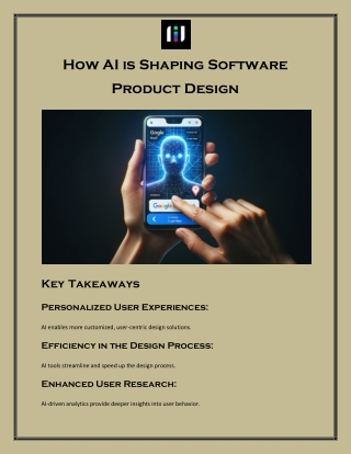 How AI is Shaping Software Product Design