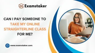 Can I Pay Someone to Take My Online Straighterline Class for Me