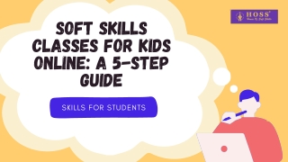 Soft Skills Classes for Teamwork and Collaboration for Kids