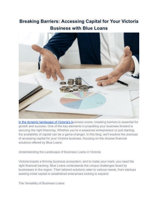 Commercial Car Loan in Melbourne